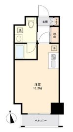 メゾンドゥニコラ大井 602 間取り図