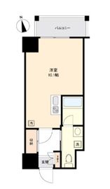 メゾンドゥニコラ大井 604 間取り図