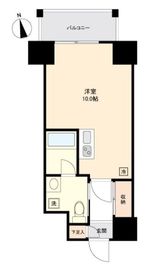 メゾンドゥニコラ大井 306 間取り図