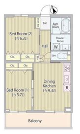 ホワイトガーデン久我山 303 間取り図