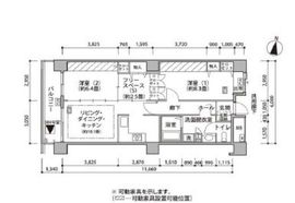 東雲キャナルコートCODAN 18-604 間取り図