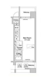 コンフォリア森下 202 間取り図