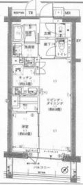 日本橋浜町ダイヤレジデンス 2階 間取り図