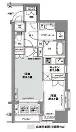 コンフォリア芝公園 505 間取り図