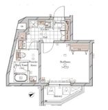 ガリシア上目黒 3階 間取り図