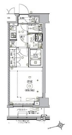 リルシア北新宿 502 間取り図