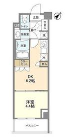 バウスフラッツ品川大井町 102 間取り図