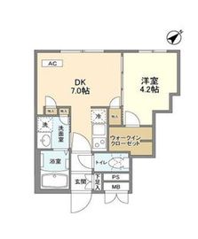 バウスフラッツ品川大井町 310 間取り図