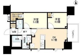 ブランズ東麻布 8階 間取り図