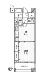 アーデン神保町 1005 間取り図