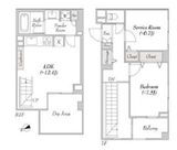 ミリアレジデンス白金台 103 間取り図