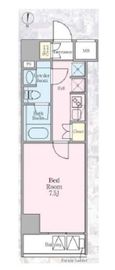 ハイズ住吉 501 間取り図