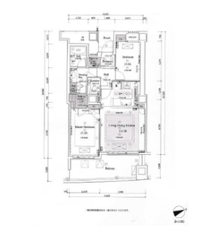 品川Vタワー タワー棟 5階 間取り図