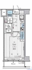 MAXIV北糀谷 5階 間取り図