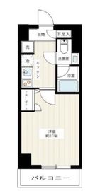 MAXIV北糀谷 2階 間取り図