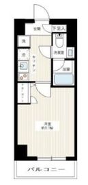 MAXIV北糀谷 5階 間取り図