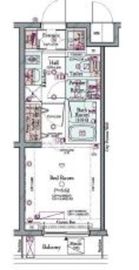 コンシェリア品川南 THE GRAND RESIDENCE 3階 間取り図