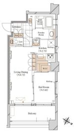 ブランシエスタ森下 601 間取り図