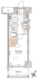 ブランシエスタ森下 608 間取り図