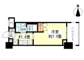 レキシントン・スクエア新宿御苑 605 間取り図