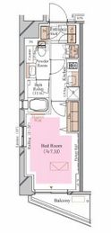 ブランシエスタ糀谷 208 間取り図