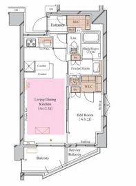 ブランシエスタ糀谷 601 間取り図