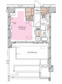 ブランシエスタ糀谷 705 間取り図