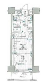 日神デュオステージ浅草三筋 11階 間取り図