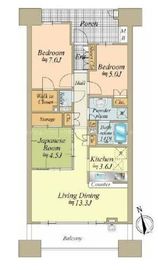 グランエスタ 20階 間取り図