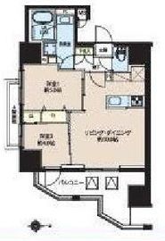 レクシード新御徒町 601 間取り図