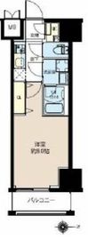 レクシード新御徒町 303 間取り図