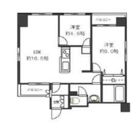スパッジオ上野東 503 間取り図