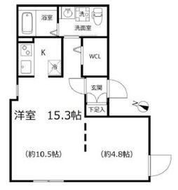 ブランシェ中野本町 206 間取り図