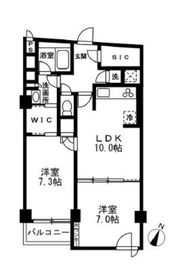 アーバンパーク代官山1 206 間取り図