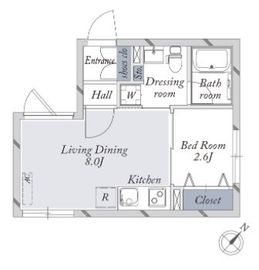 La Douceur文京大塚 (ラドゥセール文京大塚) E101 間取り図