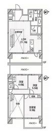 M白金台 1202 間取り図