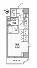 ARKMARK巣鴨 (アークマーク巣鴨) 302 間取り図