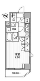 ARKMARK巣鴨 (アークマーク巣鴨) 1002 間取り図