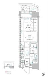 ARKMARK巣鴨sta. (アークマーク巣鴨sta.) 202 間取り図