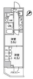 ARKMARK巣鴨sta. (アークマーク巣鴨sta.) 802 間取り図