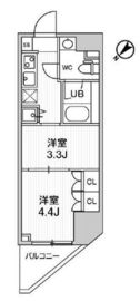 ARKMARK巣鴨sta. (アークマーク巣鴨sta.) 401 間取り図