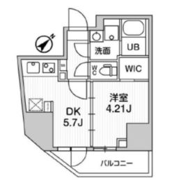 ARKMARK巣鴨sta. (アークマーク巣鴨sta.) 503 間取り図