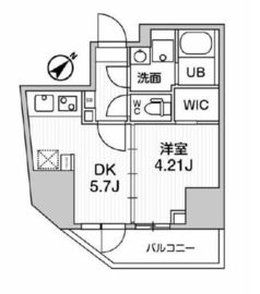 ARKMARK巣鴨sta. (アークマーク巣鴨sta.) 1003 間取り図