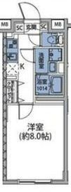 ルネサンスコート中目黒 403 間取り図