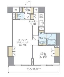 アパートメンツ南麻布2 402 間取り図