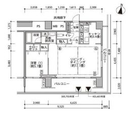 東雲キャナルコートCODAN 17-905 間取り図