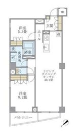 KDXレジデンス西原 101 間取り図