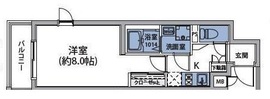 ルネサンスコート目黒 201 間取り図