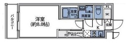 ルネサンスコート目黒 202 間取り図