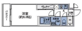 ルネサンスコート目黒 403 間取り図